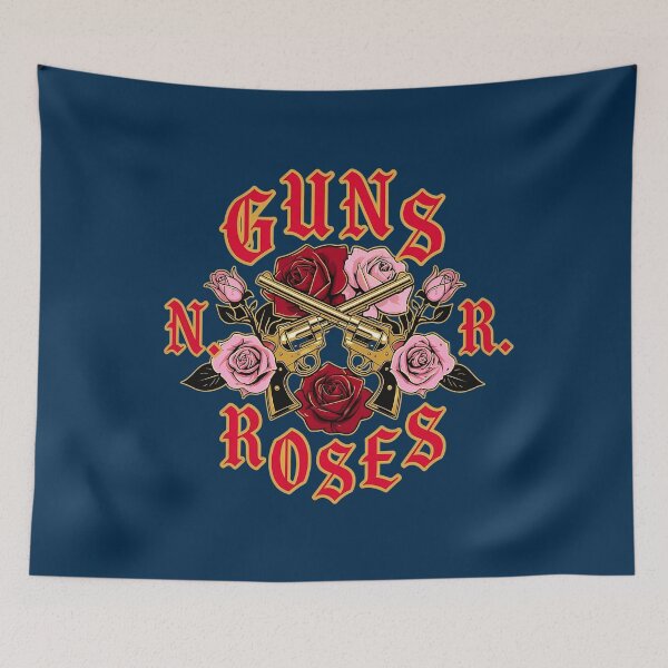 Item preview, Guns N' Roses Crossed Pistols and Roses Emblem designed and sold by BayleeRogahn.