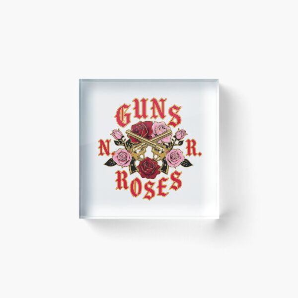 Item preview, Guns N' Roses Crossed Pistols and Roses Emblem designed and sold by BayleeRogahn.