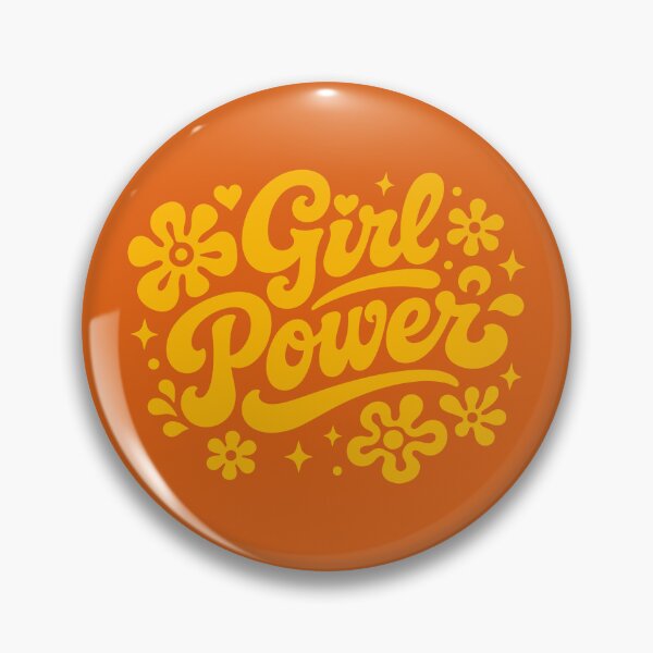 Item preview, Retro Girl Power Groovy Yellow Typography designed and sold by cutepid.