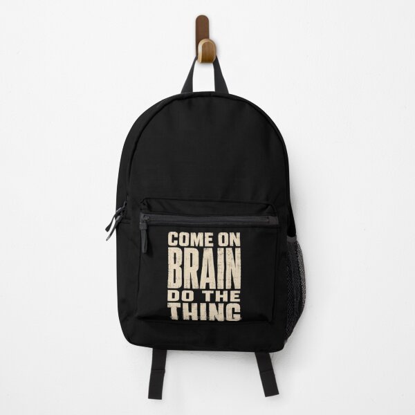 Item preview, Mindset Come On Brain Do the Thing Motivational Quote designed and sold by ROUX-ART.