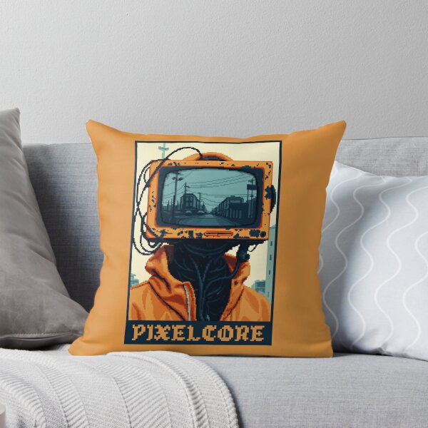 Item preview, Robot androide cíborg, arte pixelado para televisión {PIXELCORE} designed and sold by PIXELCORE-TEE.
