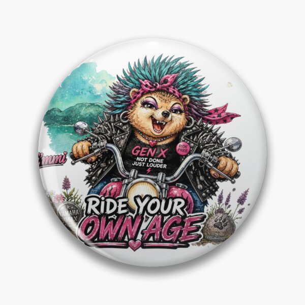 Item preview, mEmmi Ride Free - Drive Your Age Gen X Motorcycle designed and sold by Hellulandia - no nää ny vaa o tämmöne.