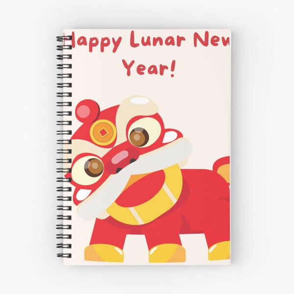 Item preview, CUTE HAPPY LUNAR NEW YEAR FRİENDLY designed and sold by missoundream.