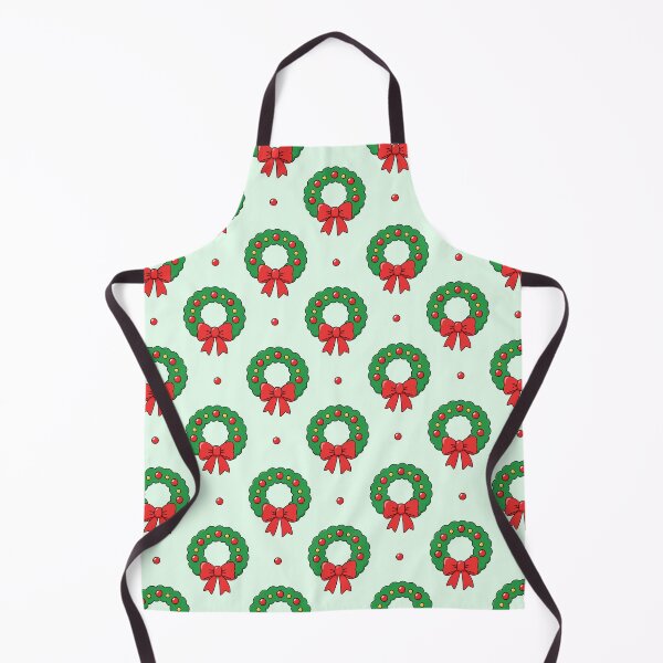 Item preview, Christmas Wreath Seamless Holiday Pattern designed and sold by teeperfect.