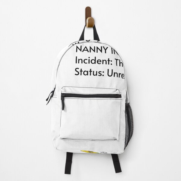 Item preview, Nanny Incident Report The Banana Broke Funny Toddler Humor designed and sold by By The Moon.
