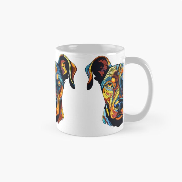 Item preview, Doberman puppy dog painting designed and sold by MendaciousMina.