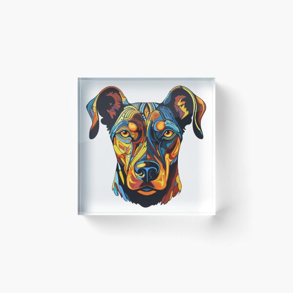 Item preview, Doberman puppy dog painting designed and sold by MendaciousMina.