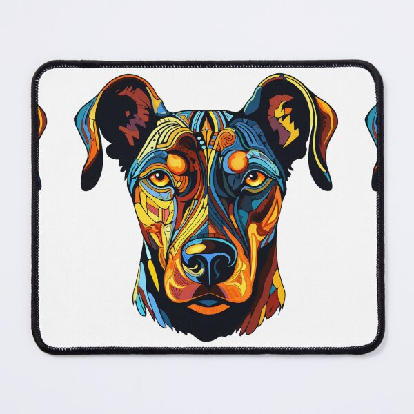 Item preview, Doberman puppy dog painting designed and sold by MendaciousMina.