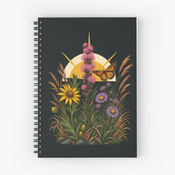 Item preview, Prairie Dusk with Monarch Butterfly designed and sold by VoyteksDesigns.