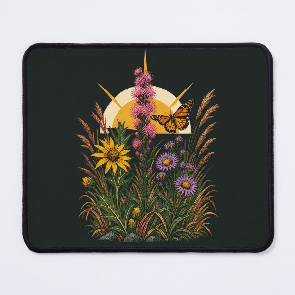 Item preview, Prairie Dusk with Monarch Butterfly designed and sold by VoyteksDesigns.