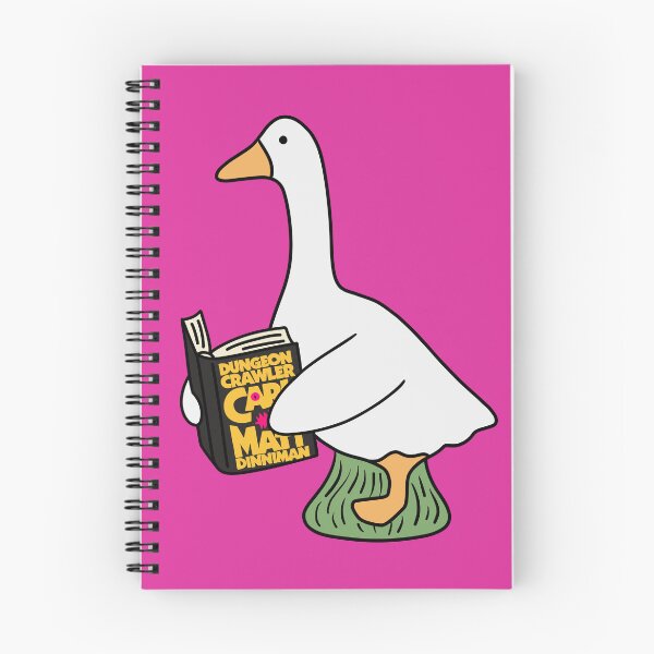 Item preview, Goose with black and yellow book designed and sold by ChelseaZo.