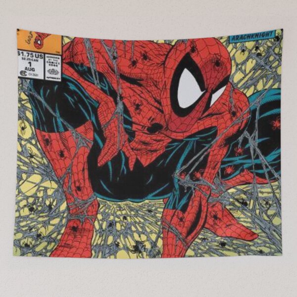 Item preview, Spiderman Marvel Studios Comic Book Original Custom Vintage Movie Poster Art designed and sold by Cool Robot Bro..