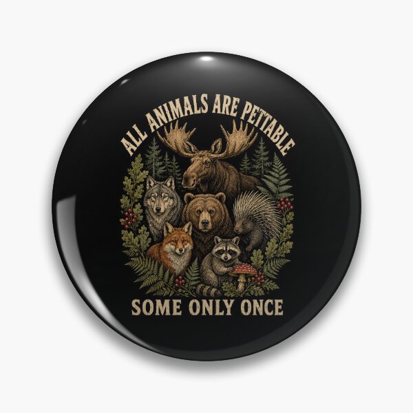 Item preview, Wildlife Art Animals Are Pettable Forest Gathering designed and sold by ROUX-ART.