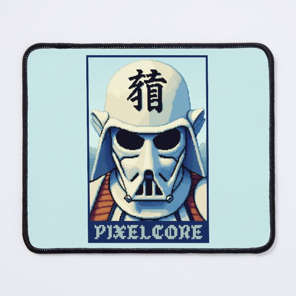 Item preview, Darth Vader White Samurai version Pixel Art {PIXELCORE} designed and sold by PIXELCORE-TEE.