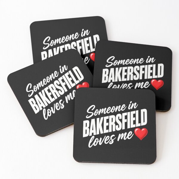 Item preview, Bakersfield Someone in Bakersfield Loves Me Heart designed and sold by ROUX-ART.