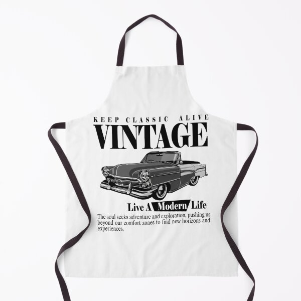 Item preview, Keep Classic Alive: Vintage Car and Modern Adventure Typography Design designed and sold by Shopeon Designs.
