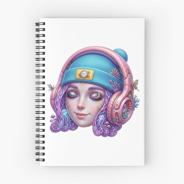 Item preview, Girl listening to music designed and sold by snoWorkshop.