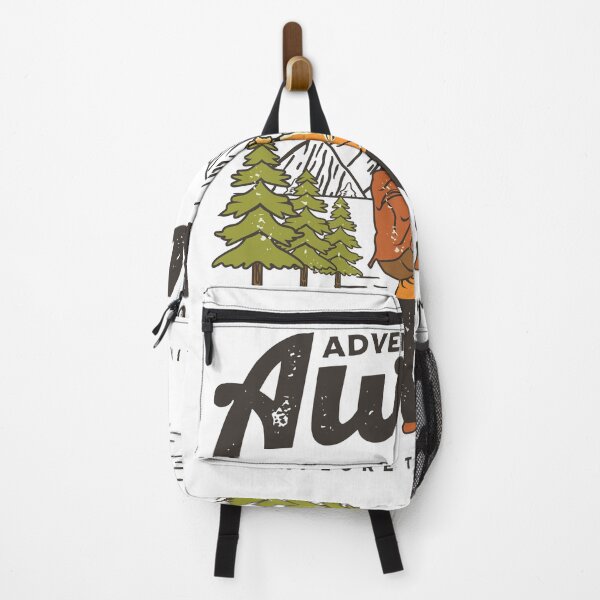 Item preview, Adventure Awaits Explore The Mountains Vintage Hiker designed and sold by heedooppod.