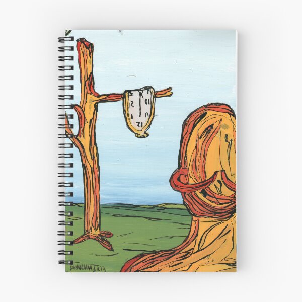Item preview, Salvador Dali Melting Clock Surrealism Print designed and sold by Dwaalhaas.com.