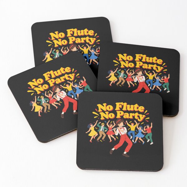Item preview, No Flute No Party designed and sold by Konvero.