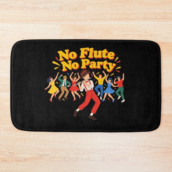 Item preview, No Flute No Party designed and sold by Konvero.