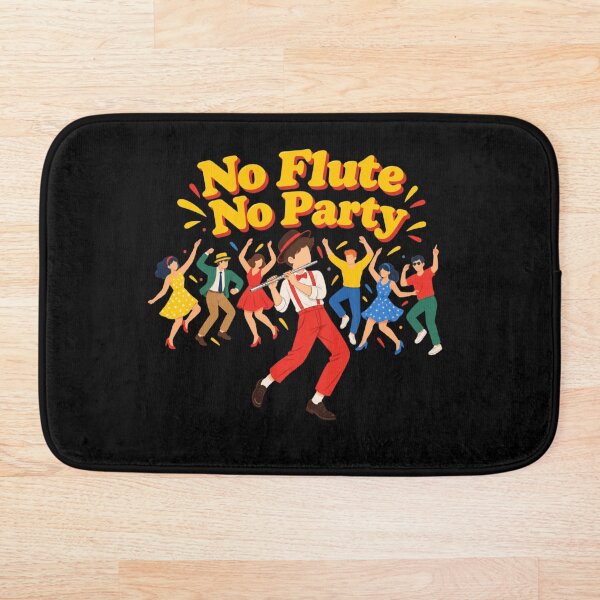 Item preview, No Flute No Party designed and sold by Konvero.