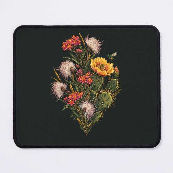 Item preview, Dry Prairie Flowers and Native Bee designed and sold by VoyteksDesigns.