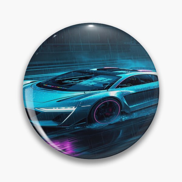 Item preview, Cyberpunk Concept - I Robot Futuristic Hypercar designed and sold by JMAVILA ART.