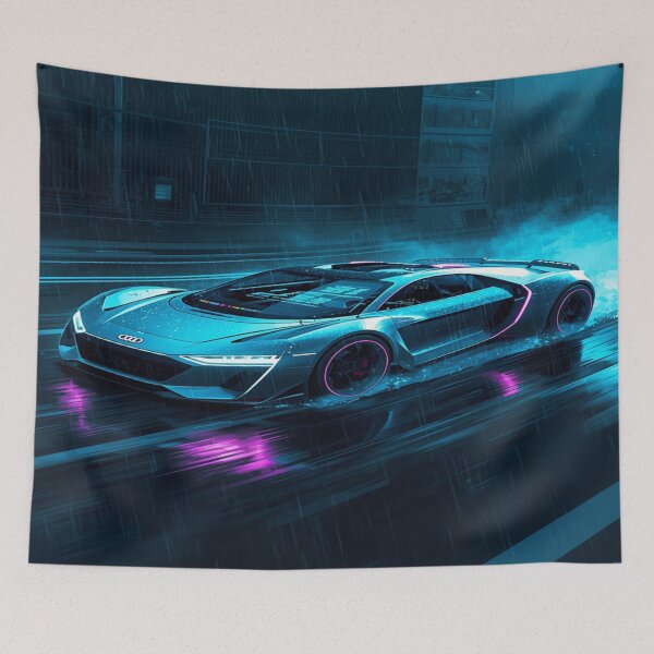 Item preview, Cyberpunk Concept - I Robot Futuristic Hypercar designed and sold by JMAVILA ART.