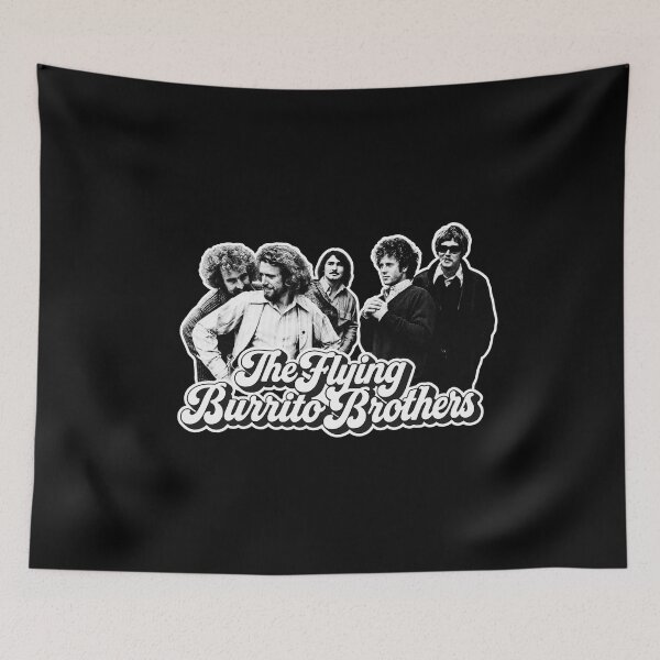 Item preview, The Flying Burrito Brothers designed and sold by FloraPlantTees.