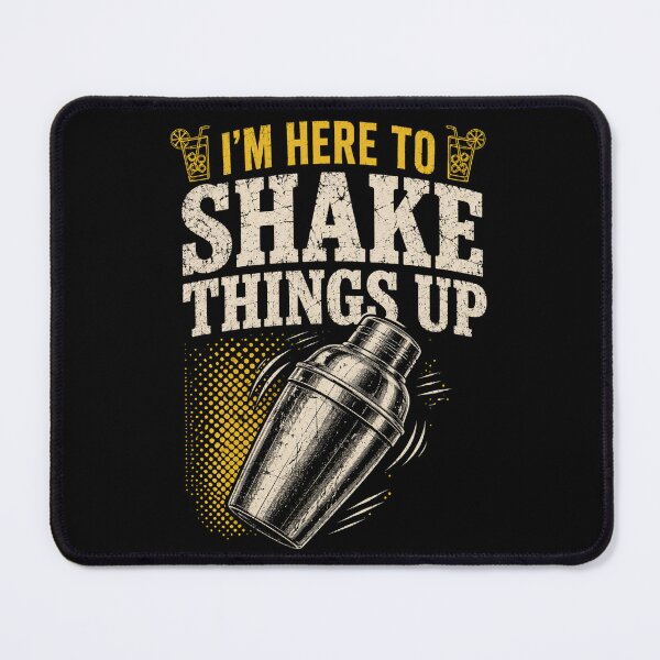 Item preview, cocktail shaker retro vintage bar shaker art designed and sold by ROUX-ART.