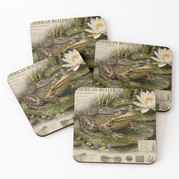 Item preview, Nature's Amphibian Realistic Frog Scientific Art Design designed and sold by A Light Worker.