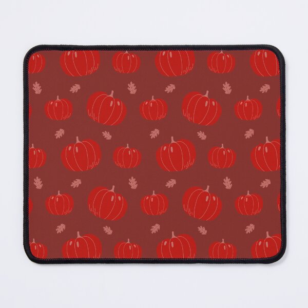 Item preview, Cozy Autumn Gourds – Cute Fall Harvest & Leaf Pattern | Red designed and sold by Frohyou.