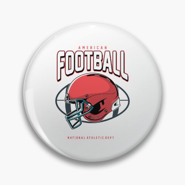 Item preview, American Football Hall Of Fame Vintage Helmet Graphic designed and sold by heedooppod.