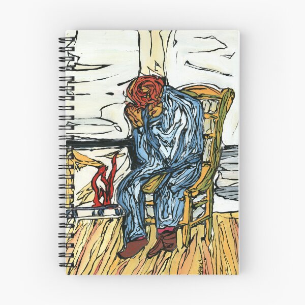Item preview, Vincent Van Gogh Sorrowing Old Man designed and sold by Dwaalhaas.com.