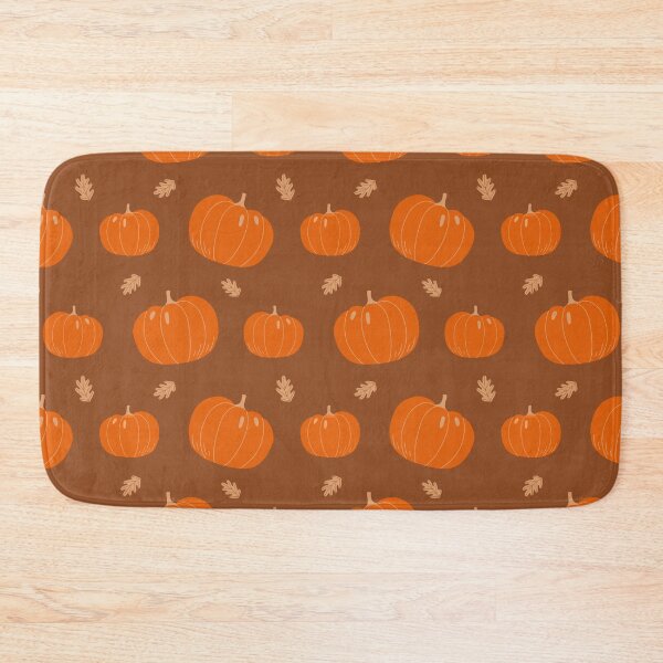 Item preview, Cozy Autumn Gourds – Cute Fall Harvest & Leaf Pattern | Orange designed and sold by Frohyou.