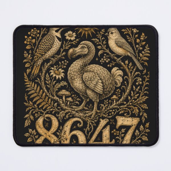 Item preview, Flicker Dodo Titmouse 8647 Vintage Bird Botanical Illustration  15 Keywords: designed and sold by WILLIAMS-BR.