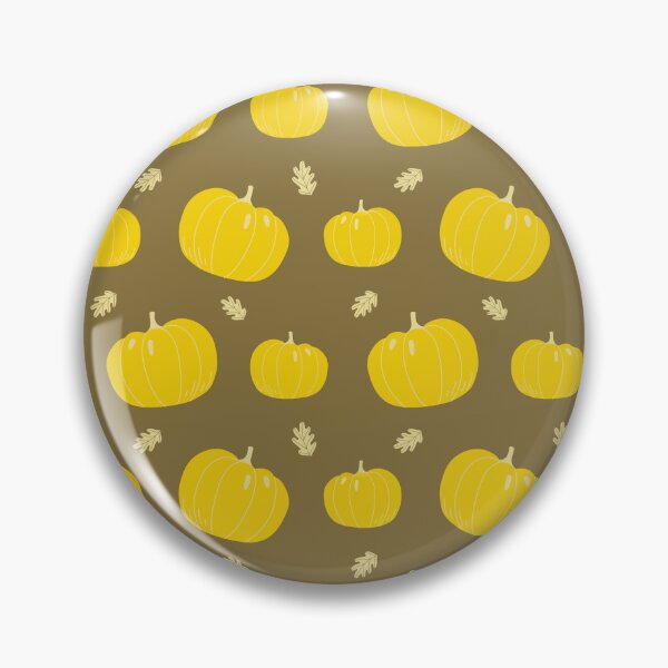Item preview, Cozy Autumn Gourds – Cute Fall Harvest & Leaf Pattern | Yellow designed and sold by Frohyou.