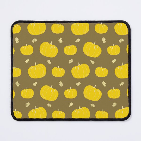 Item preview, Cozy Autumn Gourds – Cute Fall Harvest & Leaf Pattern | Yellow designed and sold by Frohyou.