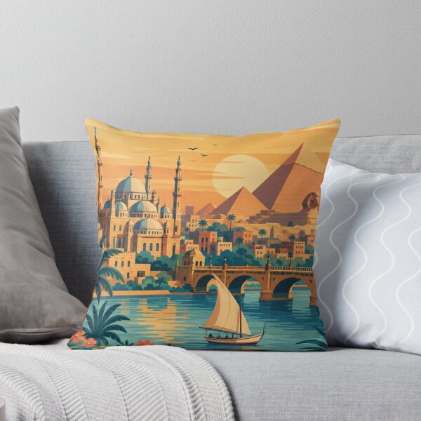 Item preview, Cairo Egypt Travel Print designed and sold by MatthewHeights.