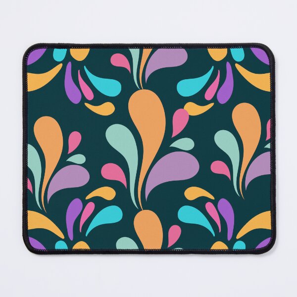 Item preview, Colorful Abstract Paisley Drops Surface Pattern designed and sold by ​Jyoti Digital Artist.