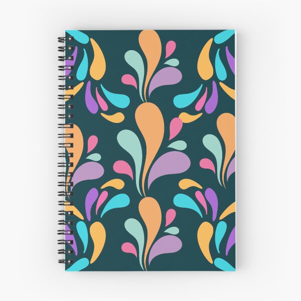 Item preview, Colorful Abstract Paisley Drops Surface Pattern designed and sold by ​Jyoti Digital Artist.