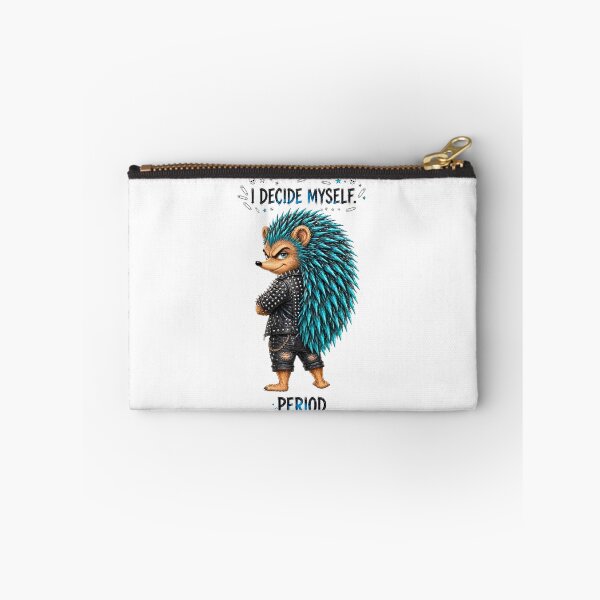 Item preview, I Decide Myself Period Punk Hedgehog designed and sold by Hellulandia - no nää ny vaa o tämmöne.
