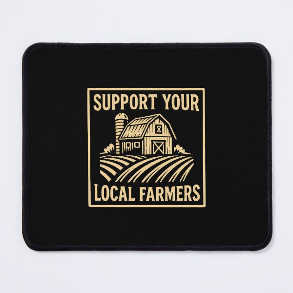 Item preview, Support Your Local Farmers Farm Barn Silo Agriculture Vintage designed and sold by Photo-Sphere101.