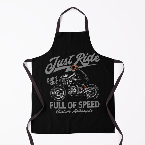 Item preview, Just Ride Full Of Speed Custom Motorcycle Cafe Racer designed and sold by heedooppod.