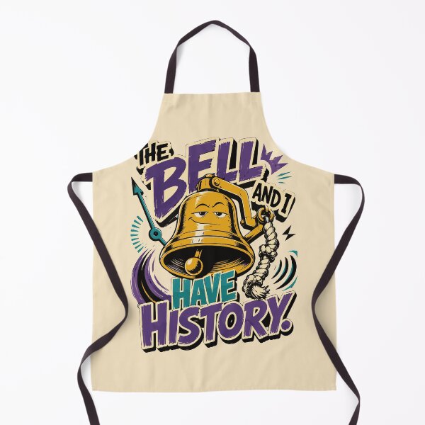 Item preview, The Bell and I Have History - Funny School Bell Student Humor designed and sold by bihtti.