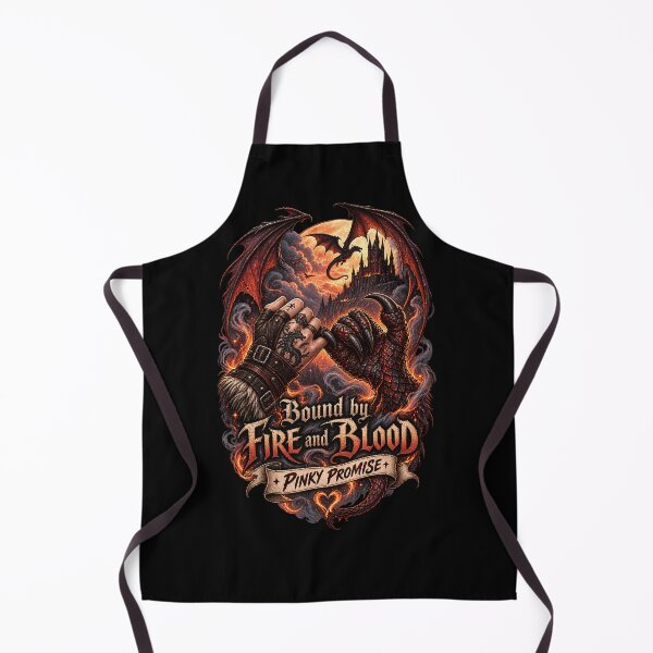 Item preview, Bound by Fire and Blood Dragon Rider Pinky Promise designed and sold by Crystal-Tree.