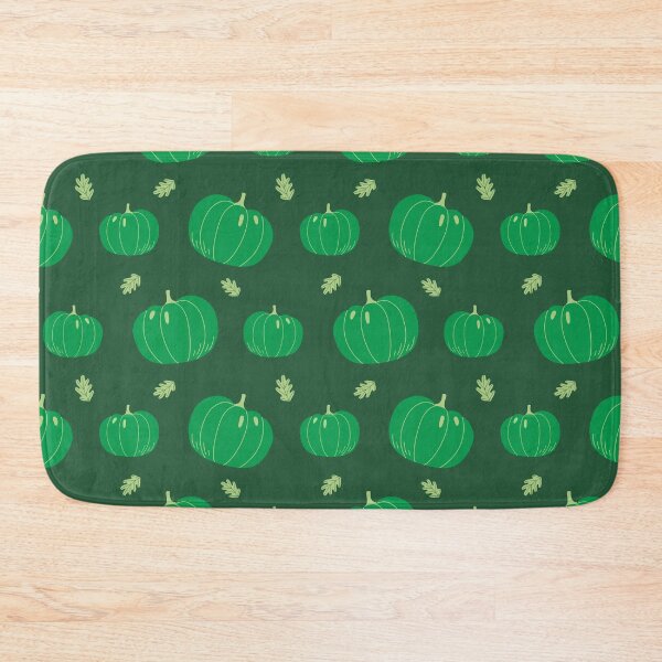 Item preview, Cozy Autumn Gourds – Cute Fall Harvest & Leaf Pattern | Green designed and sold by Frohyou.