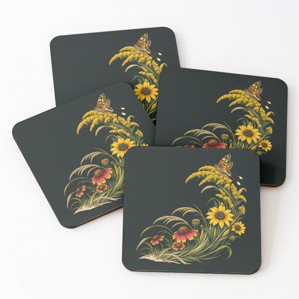 Item preview, Coastal Plain Pollinator Wave designed and sold by VoyteksDesigns.