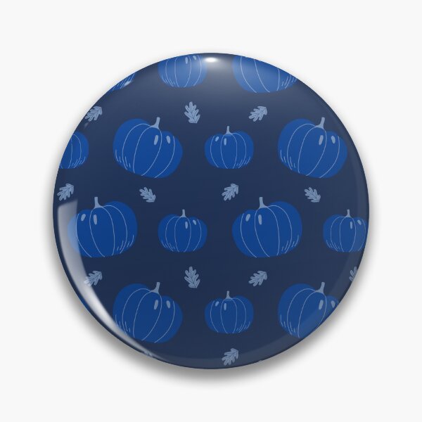 Item preview, Cozy Autumn Gourds – Cute Fall Harvest & Leaf Pattern | Blue designed and sold by Frohyou.